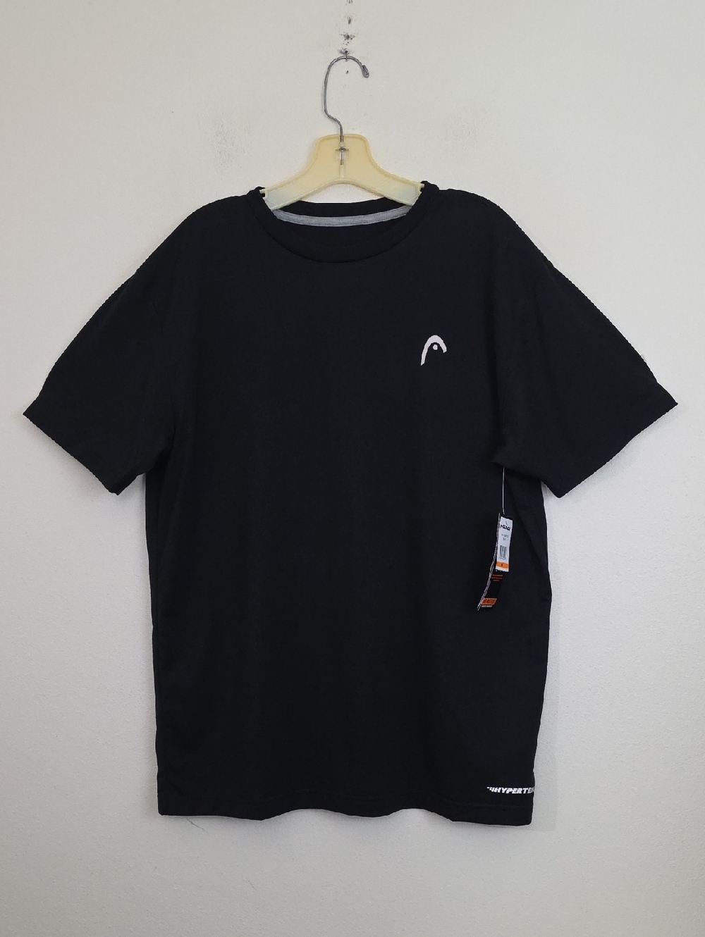 NWT Head Black Hypertex Dri-Motion Short Sleeve T-Shirt M